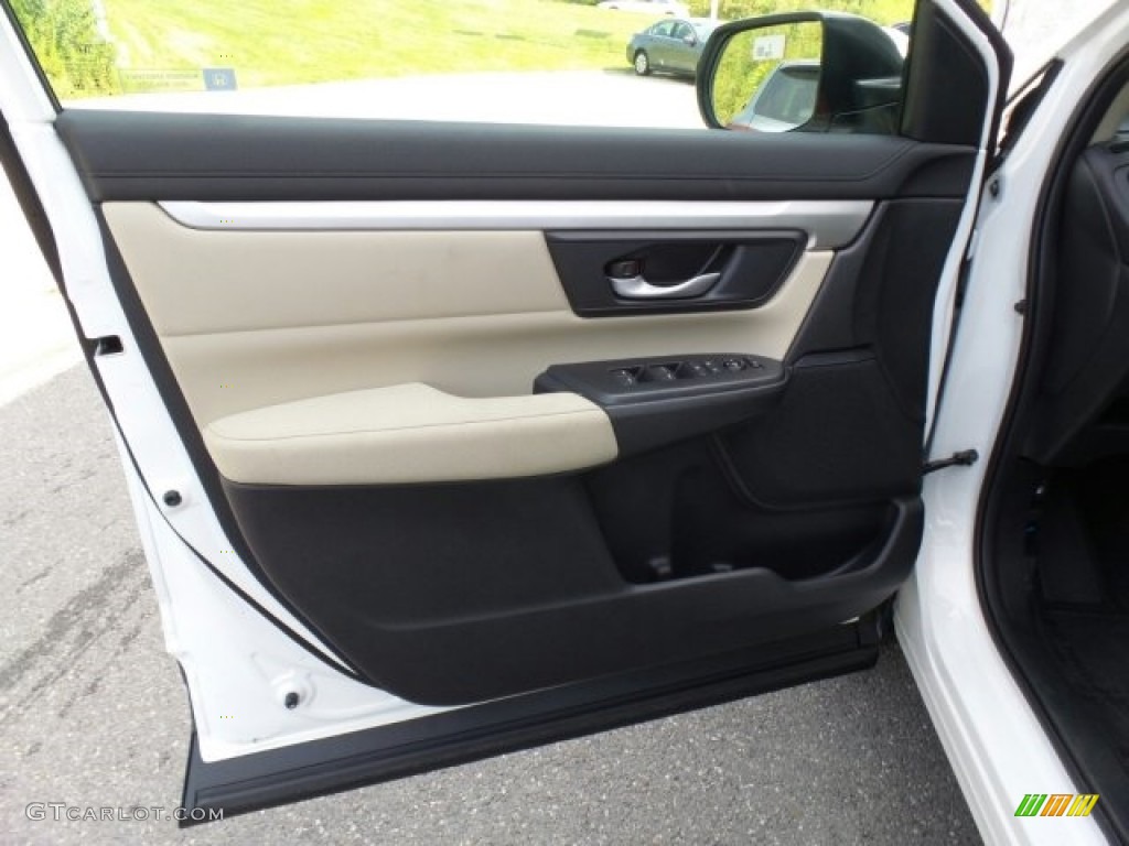 2017 CR-V LX AWD - White Diamond Pearl / Ivory photo #13