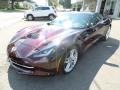 Black Rose Metallic - Corvette Stingray Coupe Photo No. 3