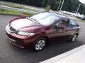 Crimson Pearl - Civic LX Sedan Photo No. 5