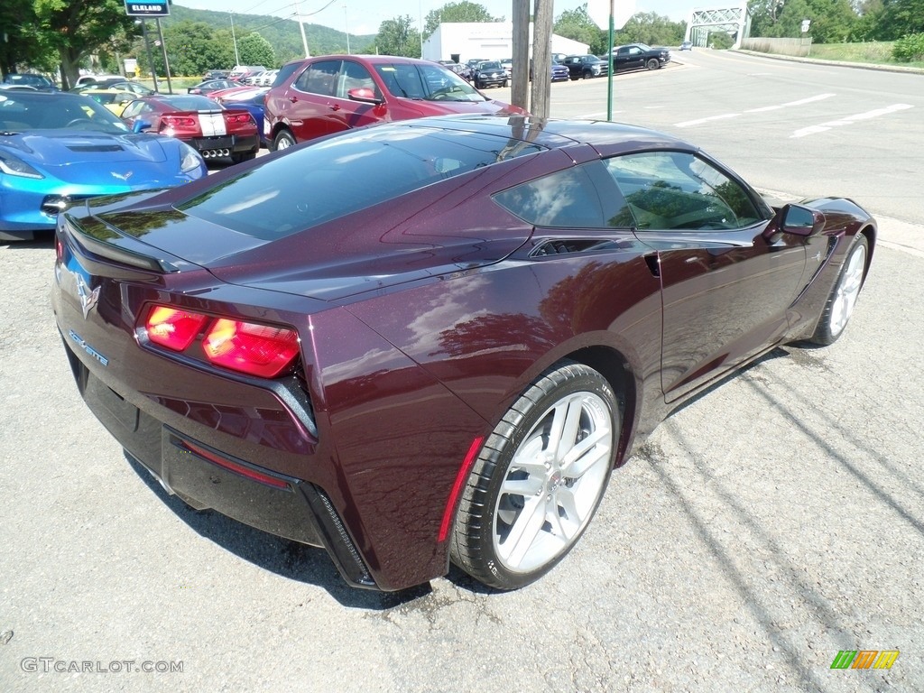 2018 Corvette Stingray Coupe - Black Rose Metallic / Gray photo #11