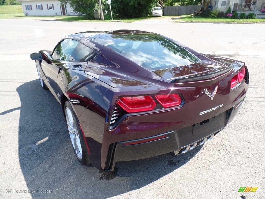 2018 Corvette Stingray Coupe - Black Rose Metallic / Gray photo #13