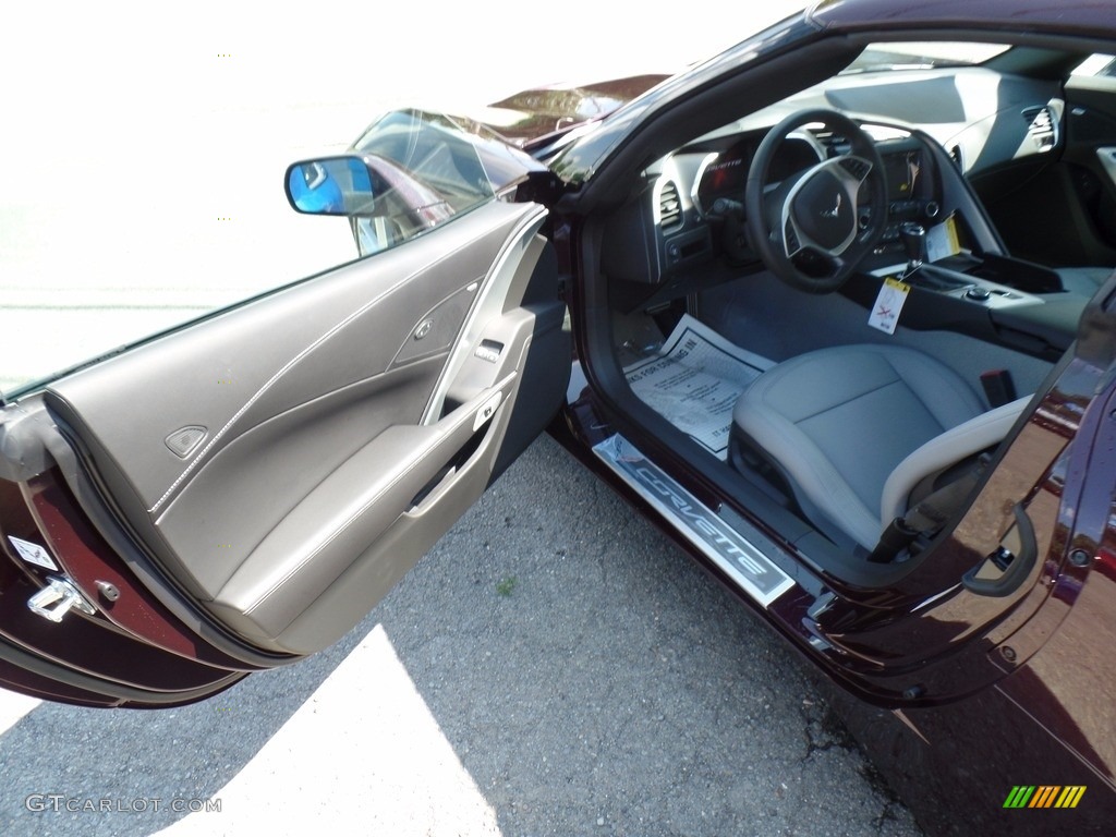 2018 Corvette Stingray Coupe - Black Rose Metallic / Gray photo #17
