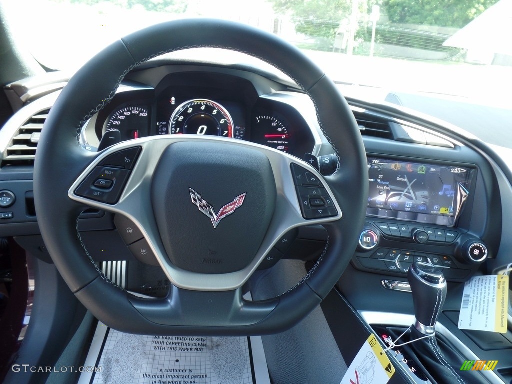 2018 Corvette Stingray Coupe - Black Rose Metallic / Gray photo #22