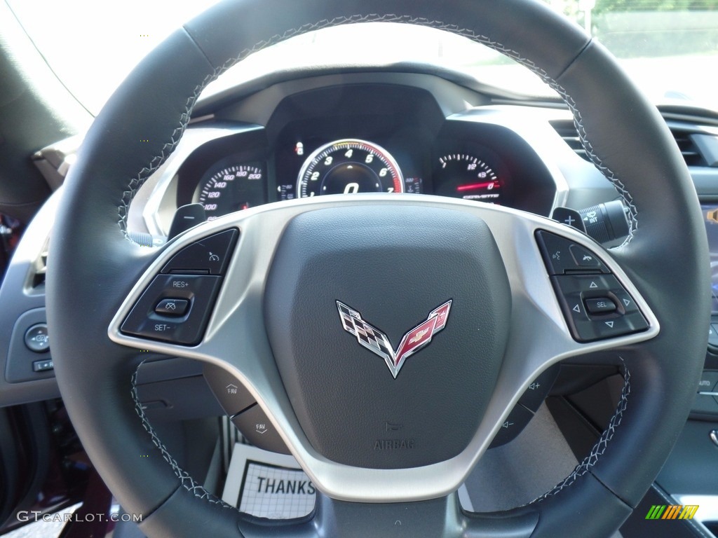 2018 Corvette Stingray Coupe - Black Rose Metallic / Gray photo #23