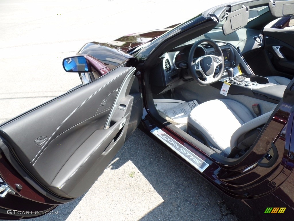 2018 Corvette Stingray Coupe - Black Rose Metallic / Gray photo #43
