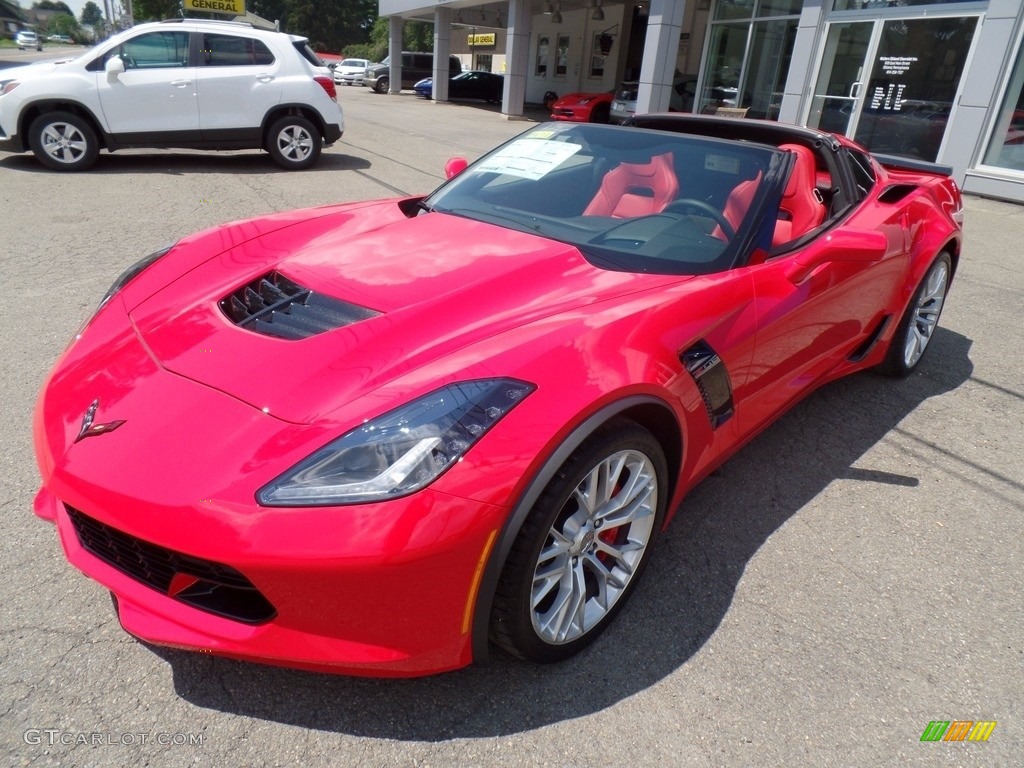 2018 Corvette Z06 Coupe - Torch Red / Adrenaline Red photo #1