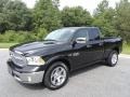 Brilliant Black Crystal Pearl 2017 Ram 1500 Laramie Quad Cab 4x4 Exterior