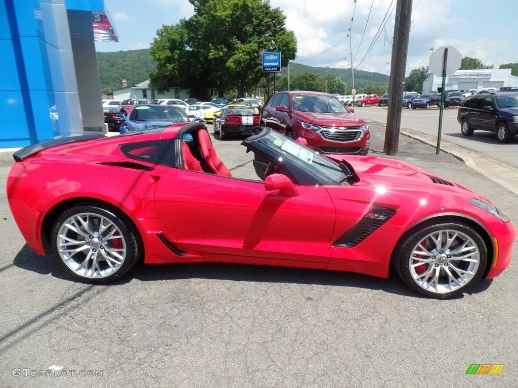 2018 Corvette Z06 Coupe - Torch Red / Adrenaline Red photo #4
