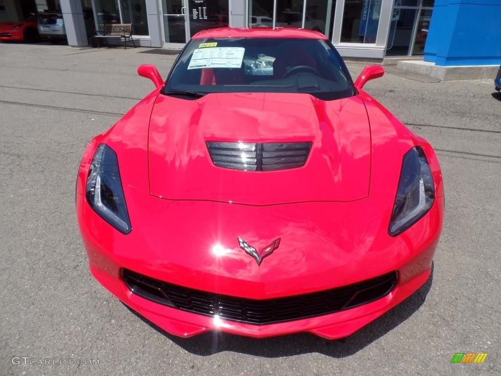 2018 Corvette Z06 Coupe - Torch Red / Adrenaline Red photo #8