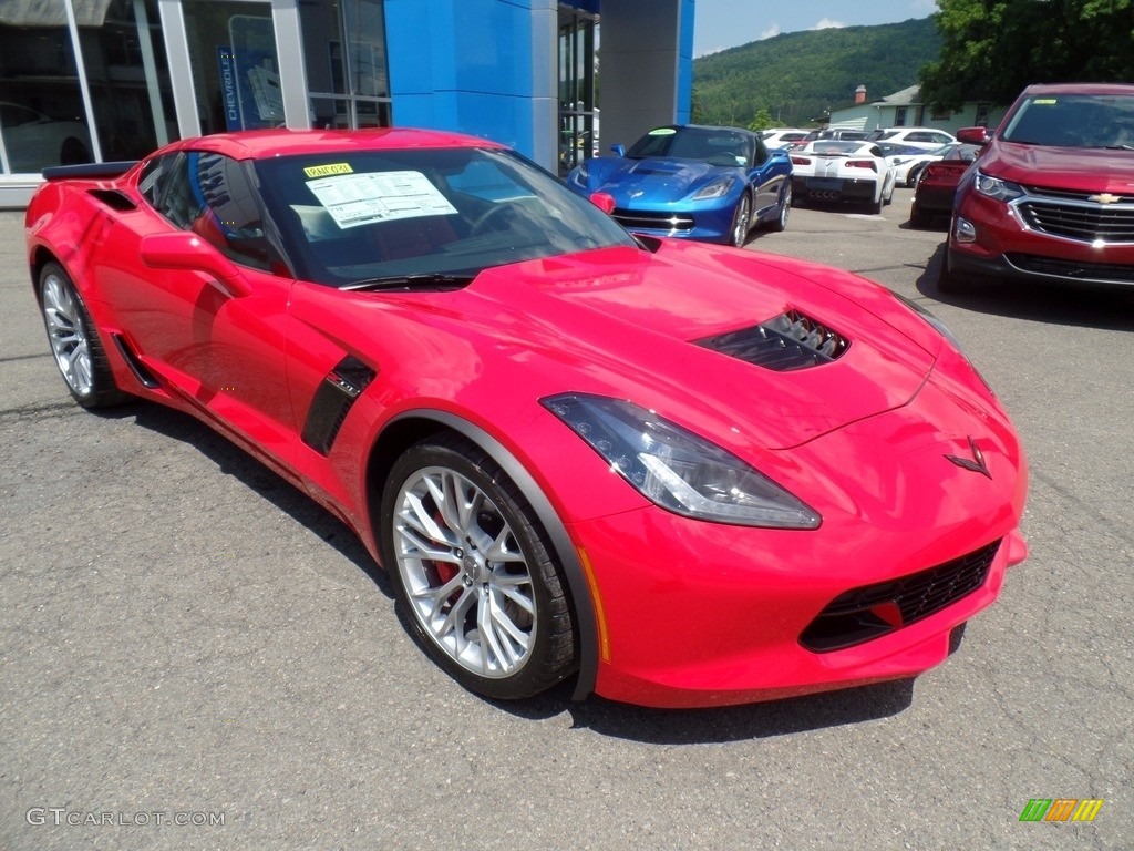 2018 Corvette Z06 Coupe - Torch Red / Adrenaline Red photo #9
