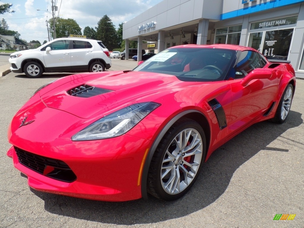 2018 Corvette Z06 Coupe - Torch Red / Adrenaline Red photo #16