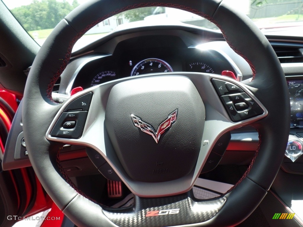 2018 Corvette Z06 Coupe - Torch Red / Adrenaline Red photo #24