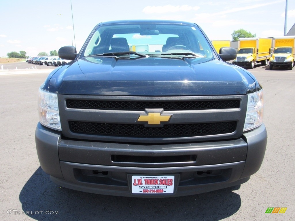 2013 Silverado 1500 Work Truck Extended Cab - Black / Dark Titanium photo #2