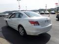 White Diamond Pearl - Accord EX-L V6 Sedan Photo No. 8