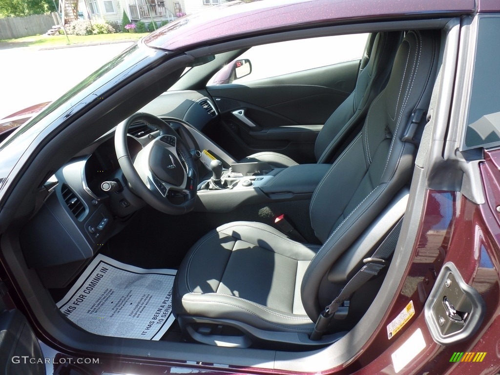 2018 Corvette Z06 Coupe - Black Rose Metallic / Jet Black photo #21