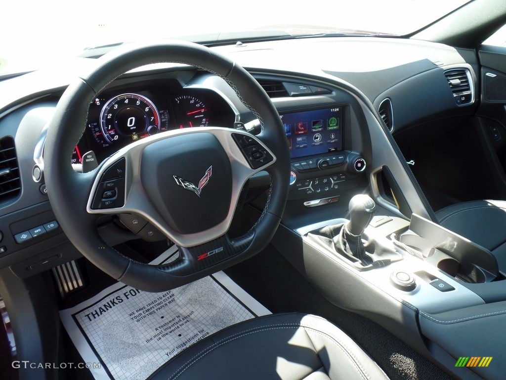 2018 Corvette Z06 Coupe - Black Rose Metallic / Jet Black photo #22