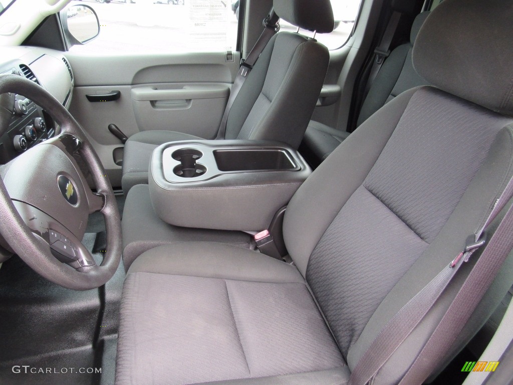 2013 Silverado 1500 Work Truck Extended Cab - Graystone Metallic / Dark Titanium photo #11