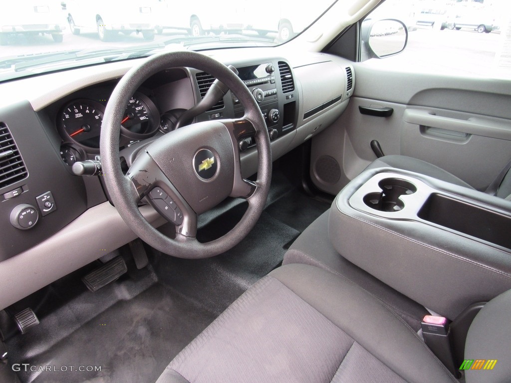 2013 Silverado 1500 Work Truck Extended Cab - Graystone Metallic / Dark Titanium photo #12