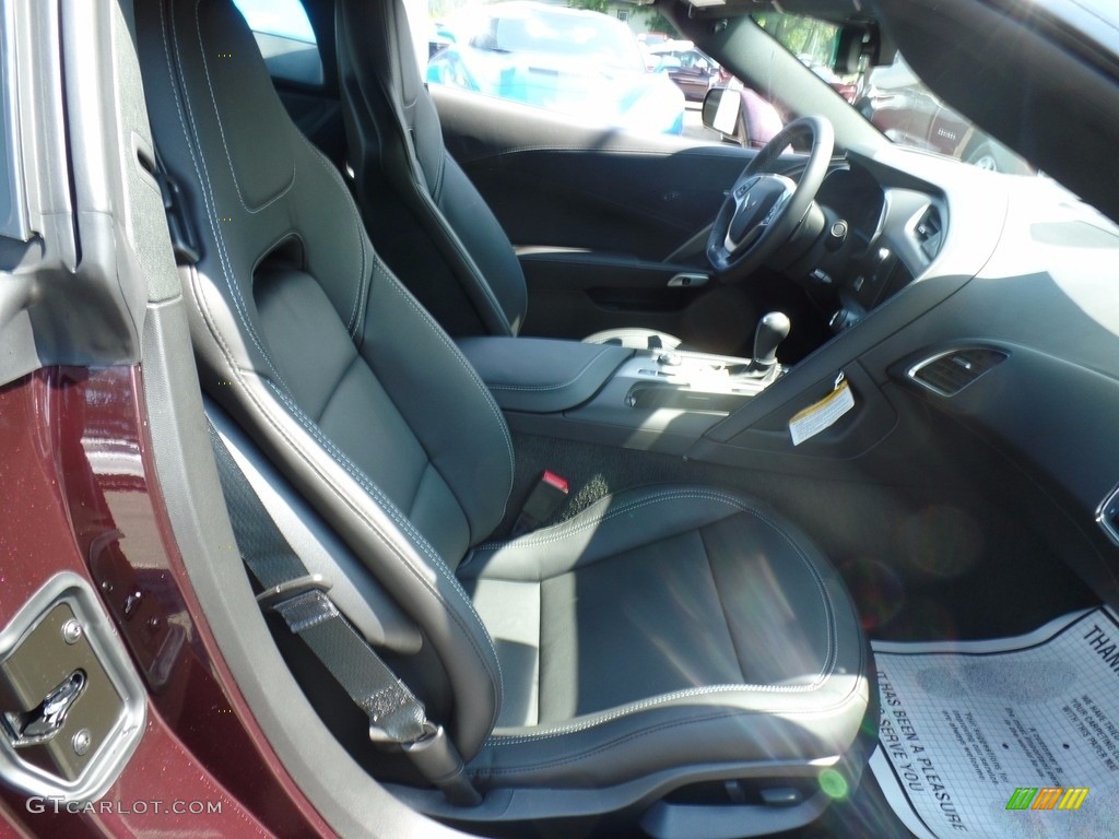 2018 Corvette Z06 Coupe - Black Rose Metallic / Jet Black photo #43