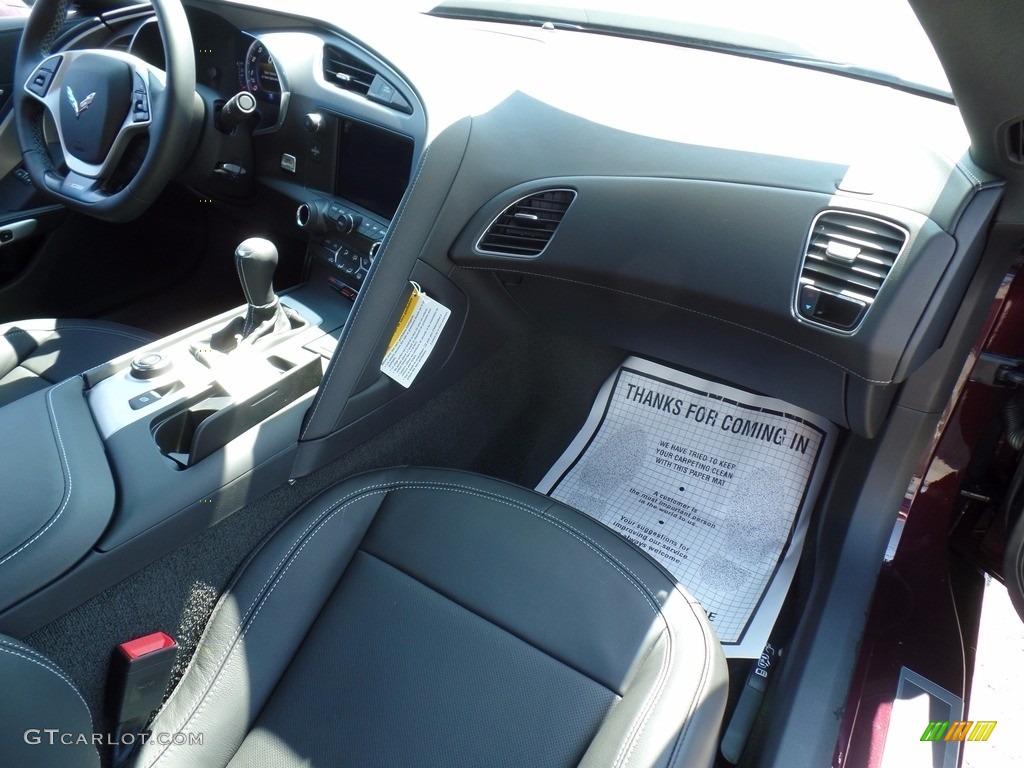 2018 Corvette Z06 Coupe - Black Rose Metallic / Jet Black photo #45