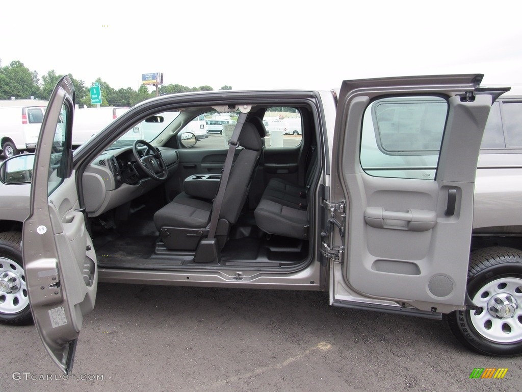 2013 Silverado 1500 Work Truck Extended Cab - Graystone Metallic / Dark Titanium photo #25