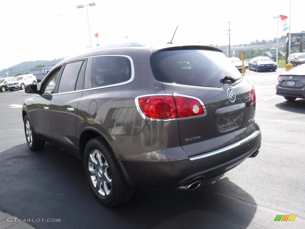 2008 Enclave CXL AWD - Cocoa Metallic / Cashmere/Cocoa photo #8