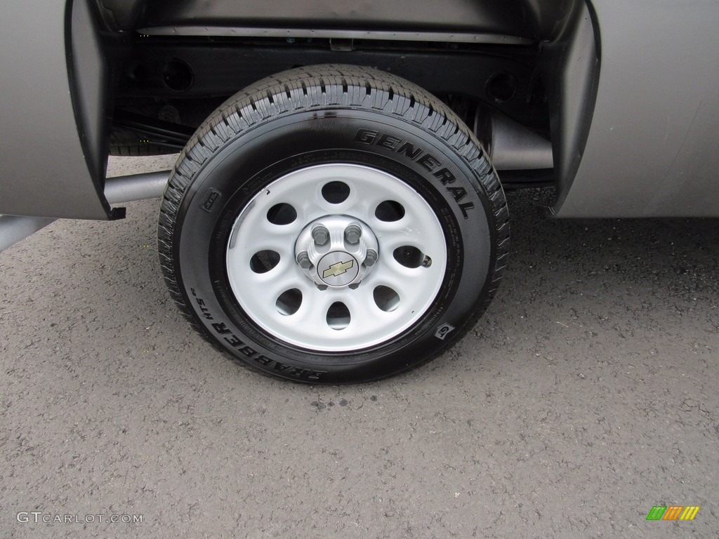 2013 Silverado 1500 Work Truck Extended Cab - Graystone Metallic / Dark Titanium photo #37