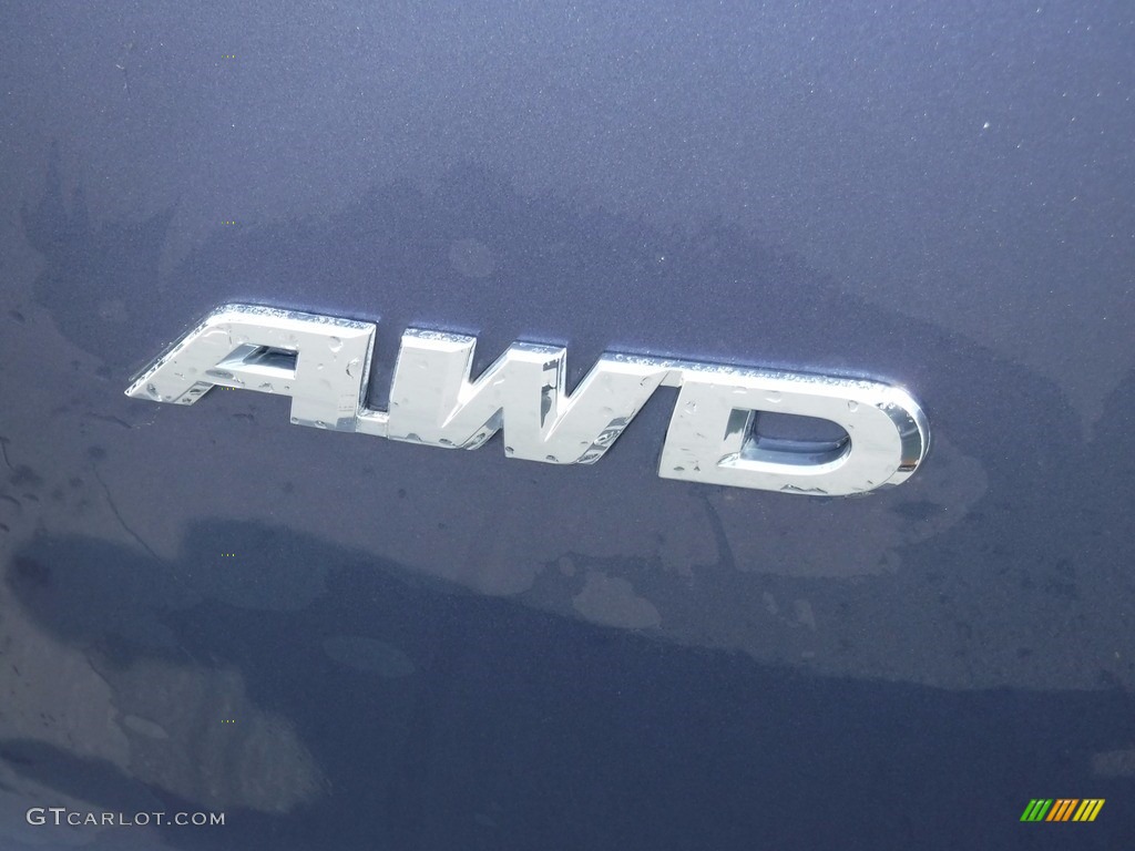 2014 CR-V EX AWD - Twilight Blue Metallic / Gray photo #10