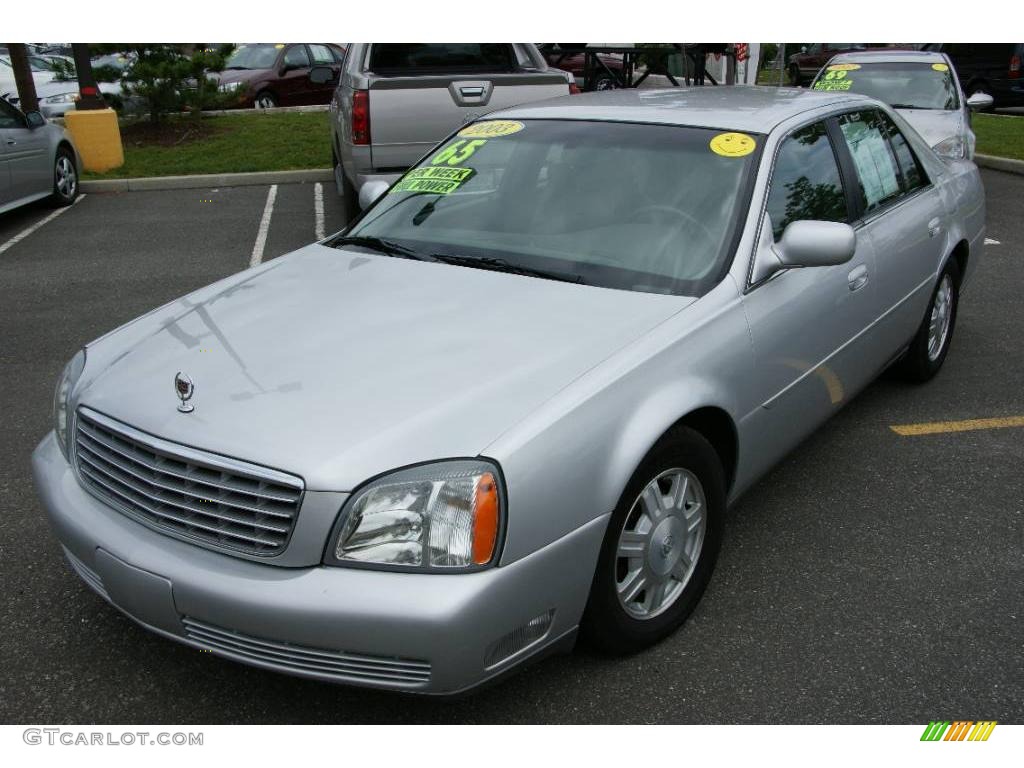 2003 DeVille Sedan - Sterling Silver / Dark Gray photo #1