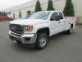 Summit White 2017 GMC Sierra 2500HD Crew Cab 4x4 Chassis