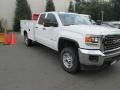 Summit White - Sierra 2500HD Crew Cab 4x4 Chassis Photo No. 9