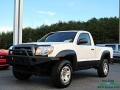 Super White 2009 Toyota Tacoma Regular Cab 4x4