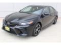 2018 Midnight Black Metallic Toyota Camry SE  photo #3