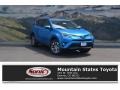 2017 Electric Storm Metallic Toyota RAV4 XLE AWD Hybrid  photo #1