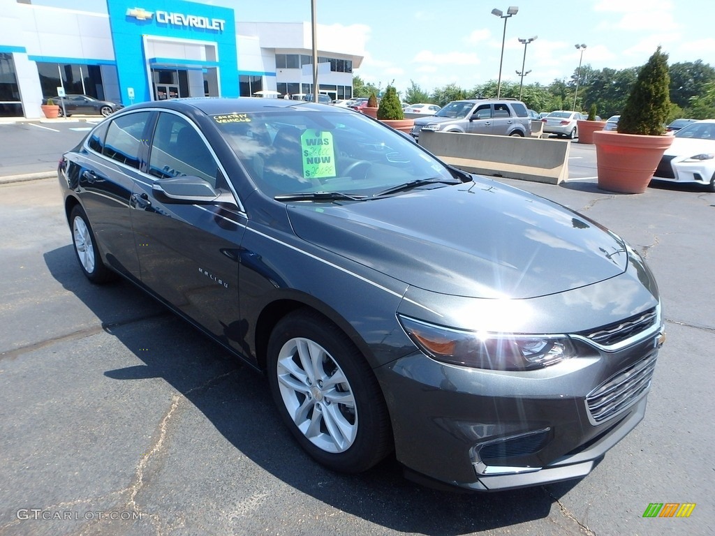 2017 Malibu LT - Nightfall Gray Metallic / Jet Black photo #8