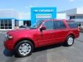 Ruby Red 2013 Ford Expedition Limited 4x4