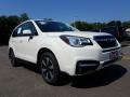 2018 Crystal White Pearl Subaru Forester 2.5i Limited  photo #1