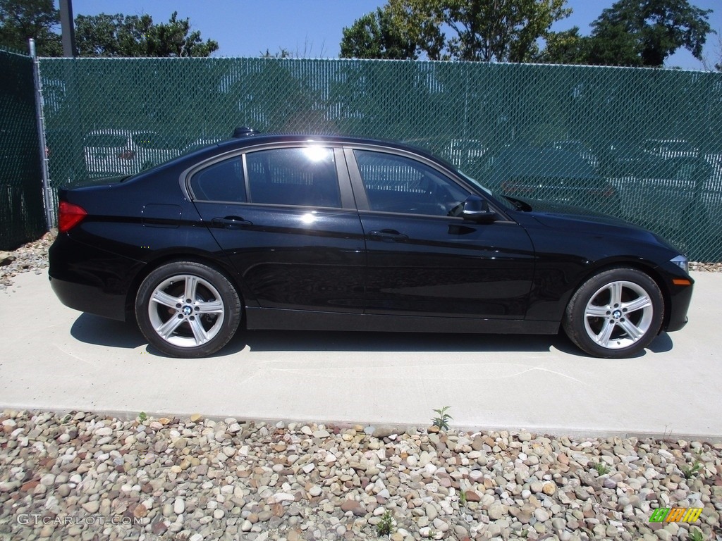 2015 3 Series 320i xDrive Sedan - Jet Black / Black photo #2