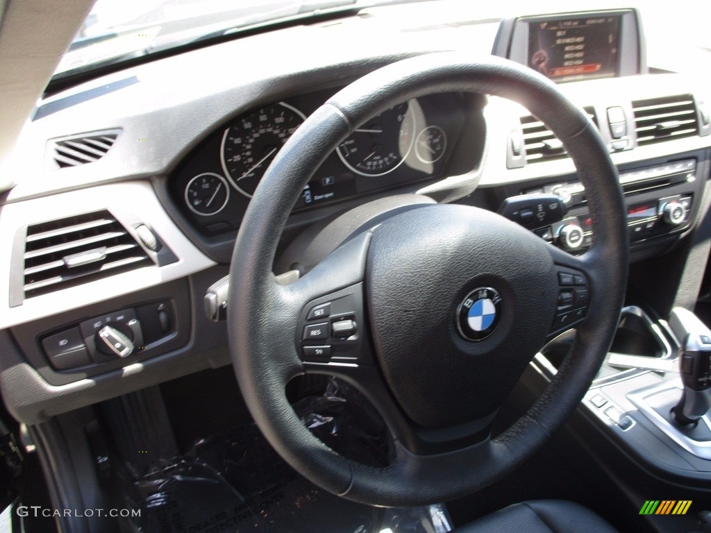 2015 3 Series 320i xDrive Sedan - Jet Black / Black photo #13