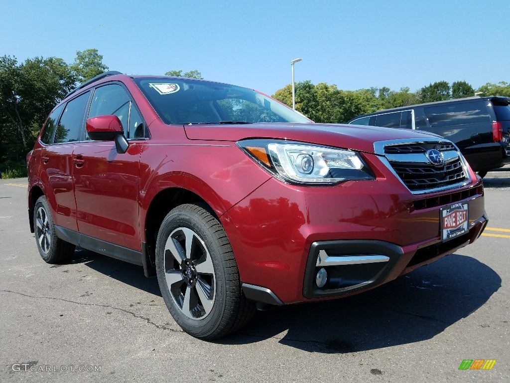 2018 Forester 2.5i Limited - Venetian Red Pearl / Platinum photo #1