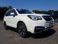 2018 Crystal White Pearl Subaru Forester 2.5i Limited  photo #1