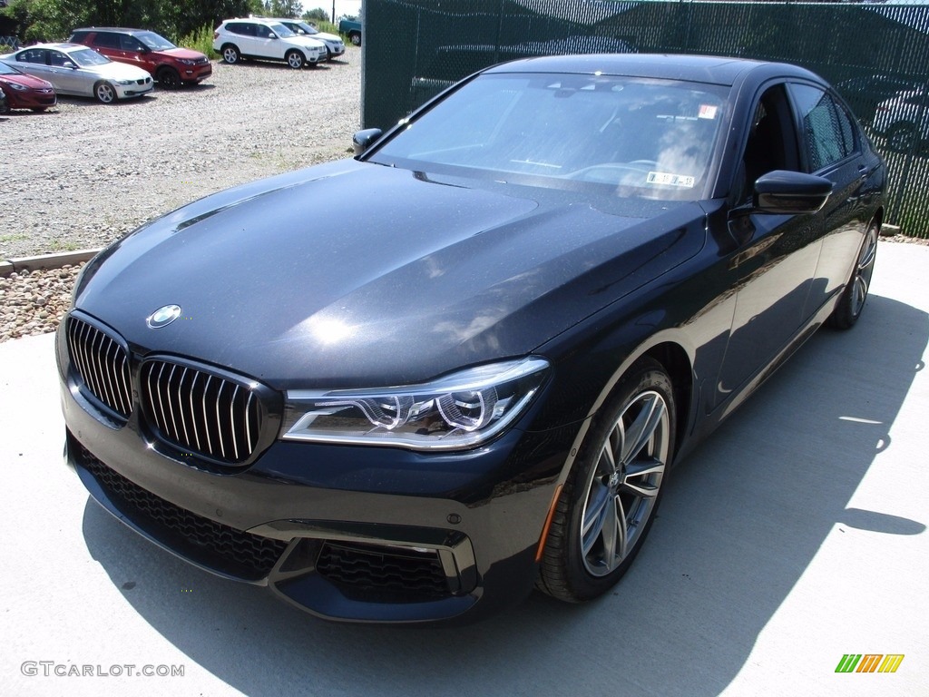 2018 7 Series 750i xDrive Sedan - Black Sapphire Metallic / Black photo #8
