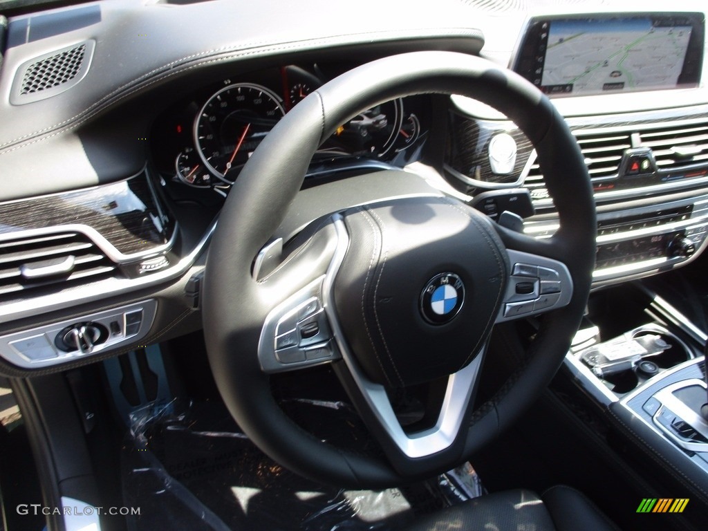 2018 7 Series 750i xDrive Sedan - Black Sapphire Metallic / Black photo #13