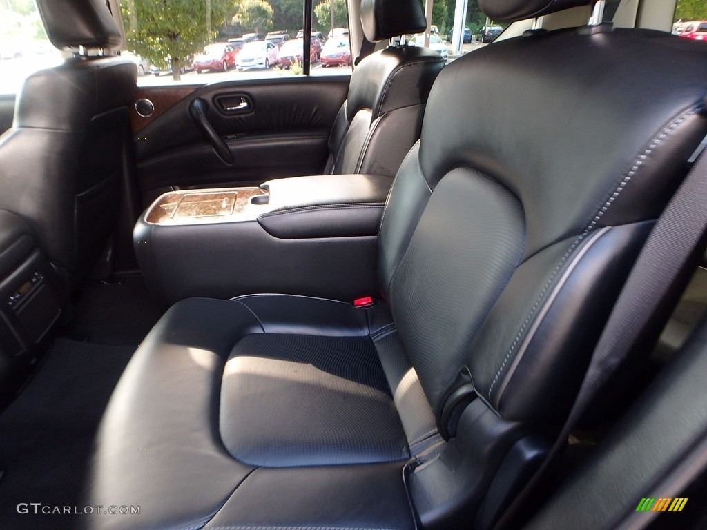 Graphite Interior 2017 Infiniti QX80 AWD Photo #122000610