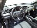 Black/Gray 2017 Honda Civic EX-T Coupe Dashboard
