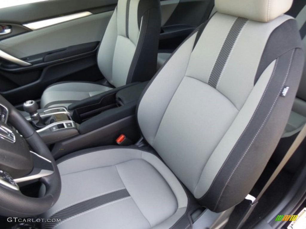 2017 Honda Civic EX-T Coupe Front Seat Photo #122001038