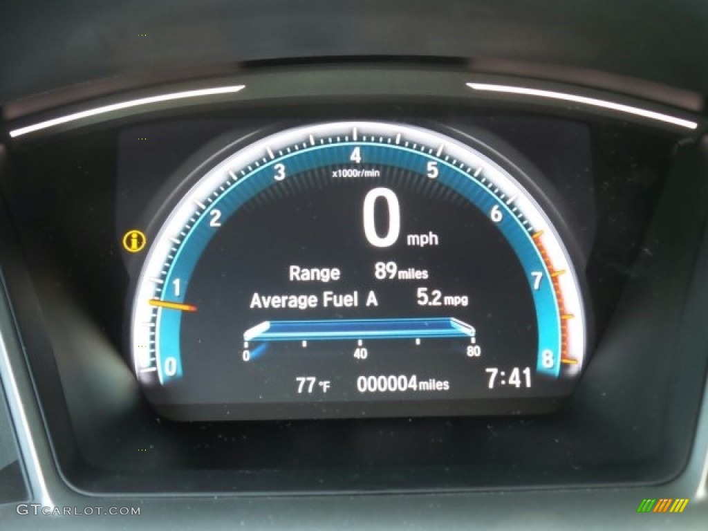 2017 Honda Civic EX-T Coupe Gauges Photos