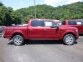 2017 Ruby Red Ford F150 Lariat SuperCrew 4X4  photo #1