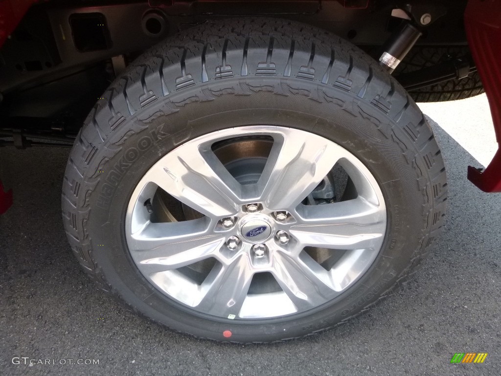 2017 F150 Lariat SuperCrew 4X4 - Ruby Red / Black photo #7