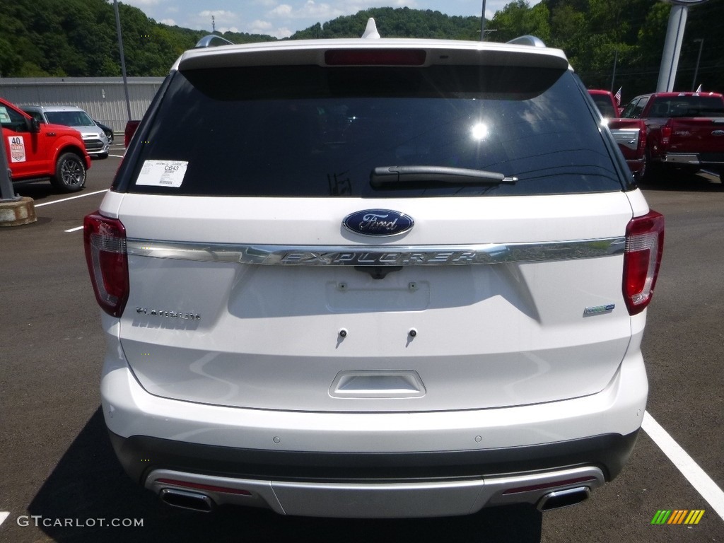 2017 Explorer Platinum 4WD - White Platinum / Medium Soft Ceramic photo #6